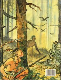 Quatrième de couverture de l'édition originale d'Un été indien album publié chez Casterman en janvier 1987 Quatrième de couverture de l'édition originale d'Un été indien album publié chez Casterman en janvier 1987