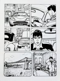 Dylan Dog et une Aston Martin DB7