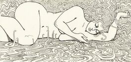 Christophe Blain - 2021 - Le monde sans fin : Mère Nature - Illustration originale