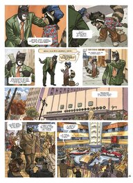 Juanjo Guarnido - Guarnido : Blacksad tome 6 planche 40 - Planche originale