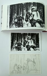 With pencil and book. With pencil and book.