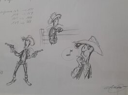 Achdé - Lucky Luke - Original art