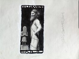 Frantz Duchazeau - Gilgamesh - Original Illustration