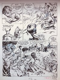 Planche originale - Ivan Zourine . Les Ors du Caucase