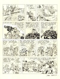 Marc Hardy - Hardy : La Patrouille des Libellules tome 2 planche 24 - Planche originale