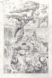 Simon Bisley - Gears of war - Planche originale