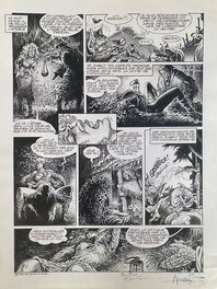 Mohamed Aouamri - Mortepierre - Les Guerriers de Rouille - Planche 24 - AOUAMRI - Planche originale