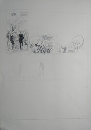 Antonio Parras - Antonio Parras - Ebauche de planche - Serie non identifiée - Comic Strip