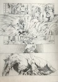 Brice Cossu - La geste des chevaliers dragons T12 Ellys planche 45 - Comic Strip