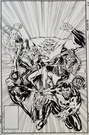 Michael Bair - Alpha Flight - Cover - #100 - Original Cover