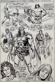 John Buscema - Conan the Barbarian - The Altar and The Scorpion - #52 p14 - Planche originale