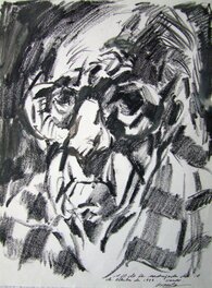 Alberto Breccia - A.Breccia selfportrait - Original Illustration