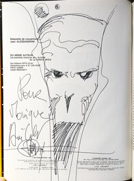 Philippe Druillet - Grande dédicace Philippe Druillet - lone Sloane - 1977 - Sketch