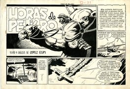 Rafael López Espi - Horas de Peligro - Rafael López Espí - Planche originale