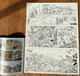 Publication et planche originale Publication et planche originale