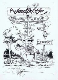 Paul Geerts - Cover 't Snuffeltje Juni 1990