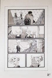 Matteo Scalera - Batman White Knight presents Harley Quinn #3 p21 - Planche originale