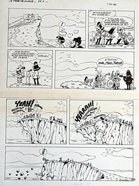 Jean-Claude Fournier - Bizu - Le Piège Mélomane - Planche originale