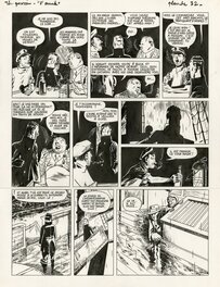 Frank Le Gall - 2017 - Theodor Poussin #13: Le dernier voyage de l'Amok - Pg.32 - Planche originale