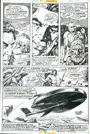 Ka-zar (lord of the hidden jungle), planche originale 10