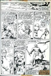 Ka-zar (lord of the hidden jungle), planche originale 31