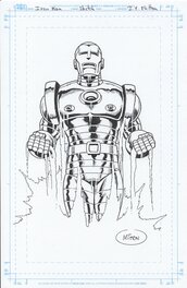Jean-Yves Mitton - Iron-Man - Illustration originale