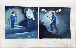 Richard Sala - Richard Sala - Delphine 4 - p21 tier1 - Planche originale