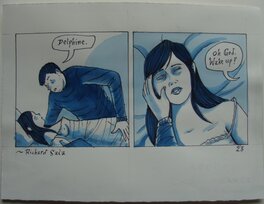 Richard Sala - Richard Sala - Delphine 4 - p23 tier3 - Planche originale