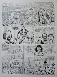 Jean-Yves Mitton - Quetzalcoatl tome 7 planche 23 - Planche originale