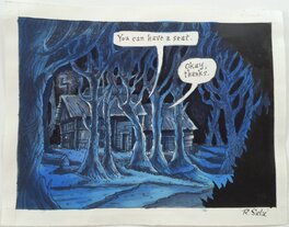 Richard Sala - Richard Sala - Delphine 2 - p01 upper panel - Comic Strip
