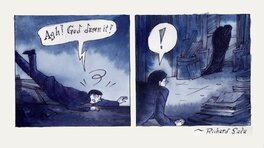 Planche originale - Richard Sala - Delphine 2 - p23 tier3