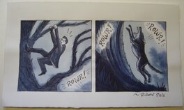 Planche originale - Richard Sala - Delphine 2 - p27 tier3