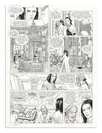 Patrice Pellerin - L’Épervier tome 9 - planche 8 - Comic Strip