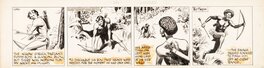 Rex Maxon - Tarzan Daily Comic Strip Episodes # 265-# 266  (United Feature Syndicate, 1940). - Planche originale