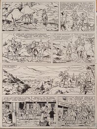 Willy Lambil - Les tuniques bleues -Grumbler et fils - Planche originale