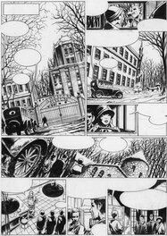 Planche originale - Garcia, Arkham Mysteries, tome 1 : le ciel des grands anciens, planche n°48, 2021.