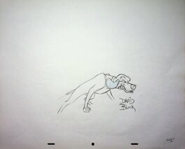 Dessin de Block pour "Rox et Roucky". Dessin de Block pour "Rox et Roucky".