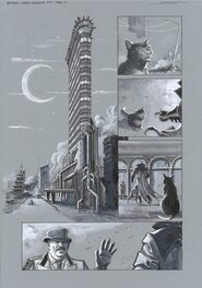 Juan E. Ferreyra - Batman Urban Legends # 7; prémière page - Comic Strip