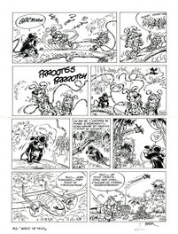 Marsupilami - Planche originale