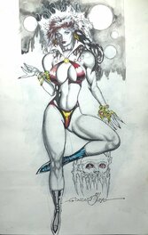 Gonzalo Mayo - Vampirella - Original Illustration