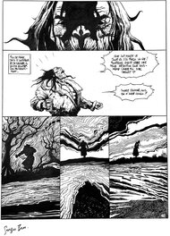 Georges Bess - Frankenstein - Page 117 - Planche originale