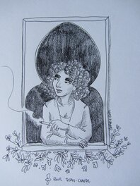 Latitia Coryn - Leïla - Original Illustration