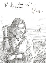 Femme en sari