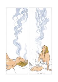 Alain Poncelet - "Morphea" Zoë, Page #4 - Planche originale