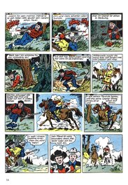 page de bande dessinée colorée