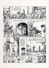 Marc-Renier - Marc-Renier - Legends Page - Planche originale