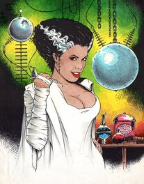 Dave Nestler - The Bride - Original Illustration