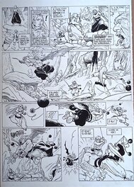 Georges Bess - Bess- Les Jumeaux Magiques - Planche originale