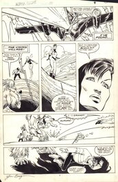 June Brigman - Alpha Flight #50 p7 - Planche originale