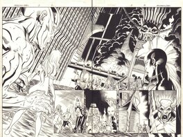 Ed McGuinness - Amazing X-Men V2 #2 p2-3 - Planche originale